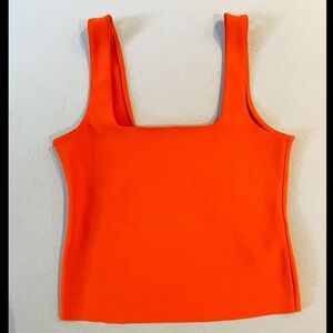 Zara Bright Orange Tank Top